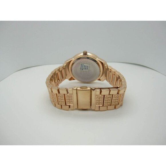 Women's Ashley Quartz Crystals WR Analog Crystal 40mm Dial Watch (C661) - Picture 11 of 12